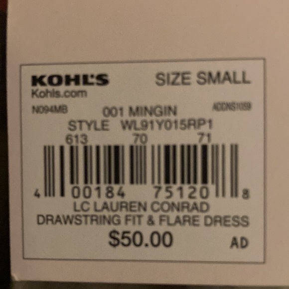 LC Lauren Conrad Checkered Dress - Picture 4 of 4